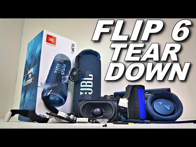 JBL FLIP 6 COMPLETE TEARDOWN !!!