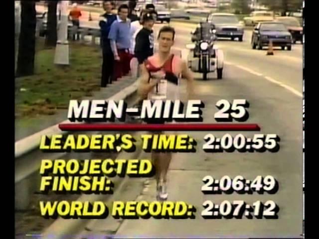 Chicago Marathon 1985, Steve Jones & Joan Benoit