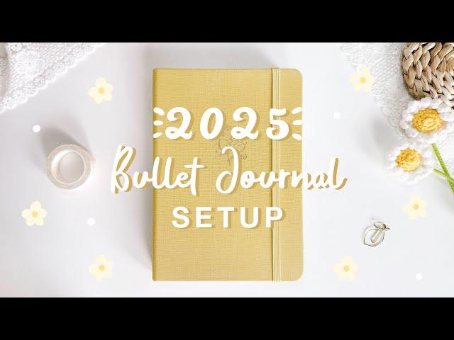  my 2025 bullet journal setup (+GIVEAWAY!)