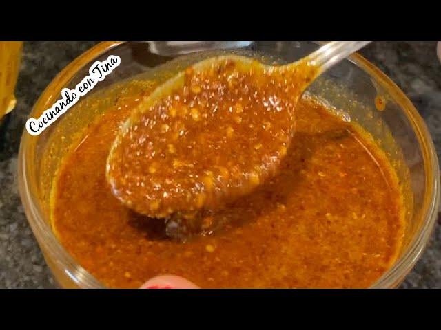 LA MEJOR SALSA **PARA TODO USO**SALSA EN ACEITE |COCINANDO CON TINA
