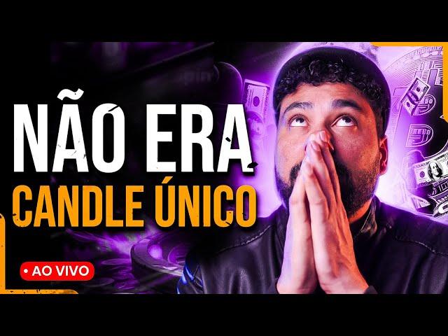 BITCOIN NÃO ERA UM CANDLE ÚNICO