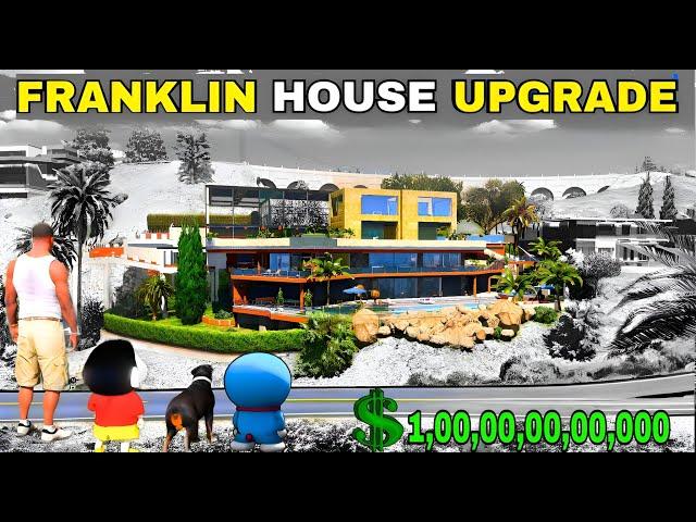 Franklin's And Shinchan NONILLIONAIRE HOUSE Upgrade in GTA 5!