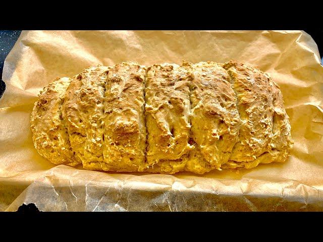 Хлеб без дрожжей, быстро и вкусно! Как приготовить хлеб дома. Магазинный хлеб покупать  не будете.