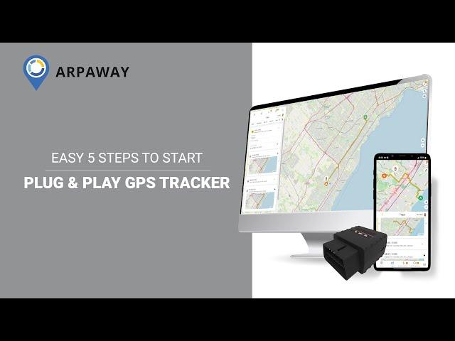 Easy 5 Steps to Start - LTE Plug & Play GPS Vehicle Tracker