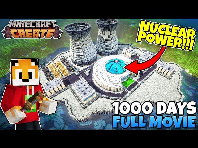 1000 days in Minecraft Create Mod [FULL MOVIE] - Episodes 20 - 24