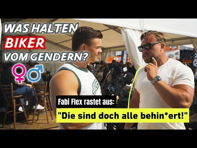 Was halten BIKER vom GENDERN?! Straßenumfrage Harley Days