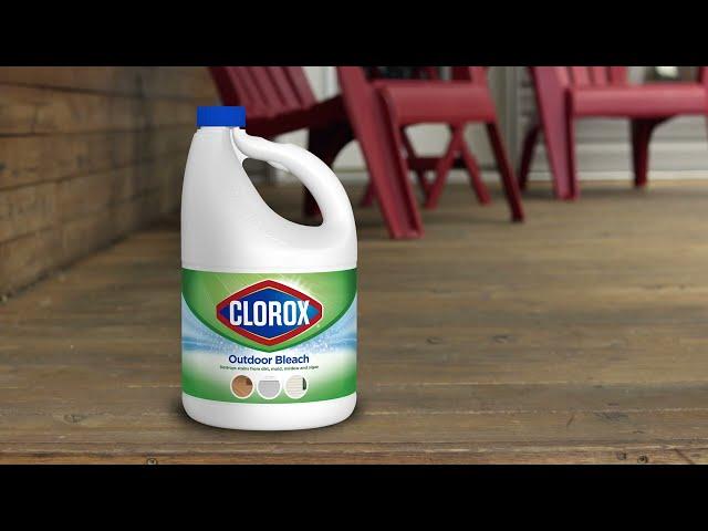 How to Use Clorox Outdoor Bleach