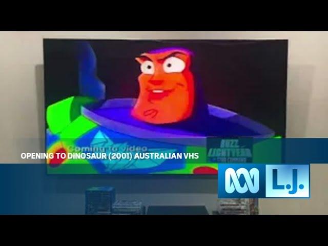 Opening to Dinosaur (2001) Australian VHS