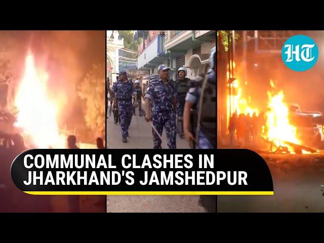 Communal violence in Jharkhand's Jamshedpur; Clashes after 'meat tagging' incident on Ram Navami