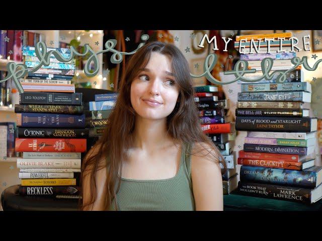 ALL OF THE BOOKS ON MY PHYSICAL TBR | it's getting better!!