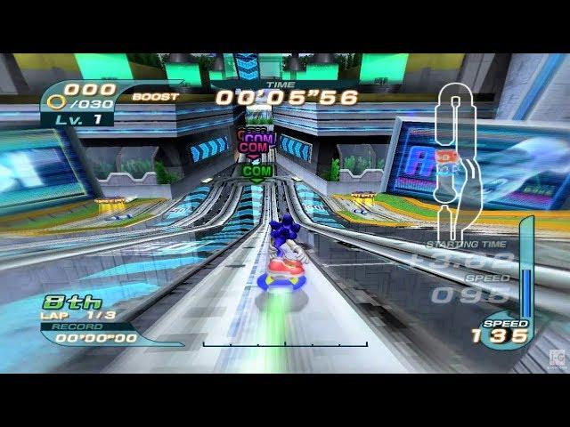 Sonic Riders GameCube Gameplay HD