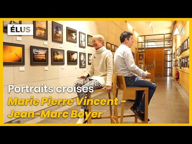 Portraits croisés avec Marie-Pierre Vincent et Jean-Marc Boyer