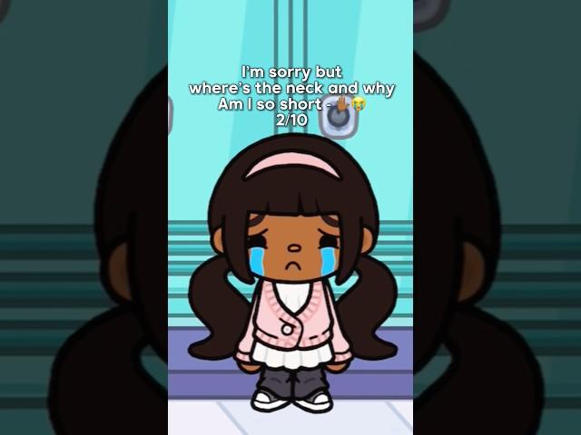 Rating the Toca boca new movement update  #tocalifeworld #shorts #fyp #tocabocanewupdate