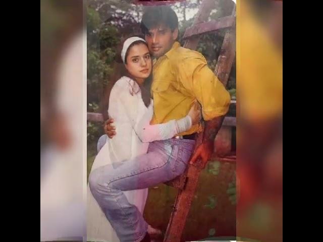 Bollywood actor Sunil ️ Shetty with beautiful heroine Divya bharti ️#sorts #video #status #