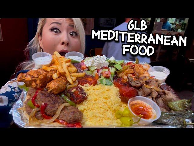 6LB MEDITERRANEAN PLATE CHALLENGE at St. Vincent's Jewelry Center!! #RainaisCrazy