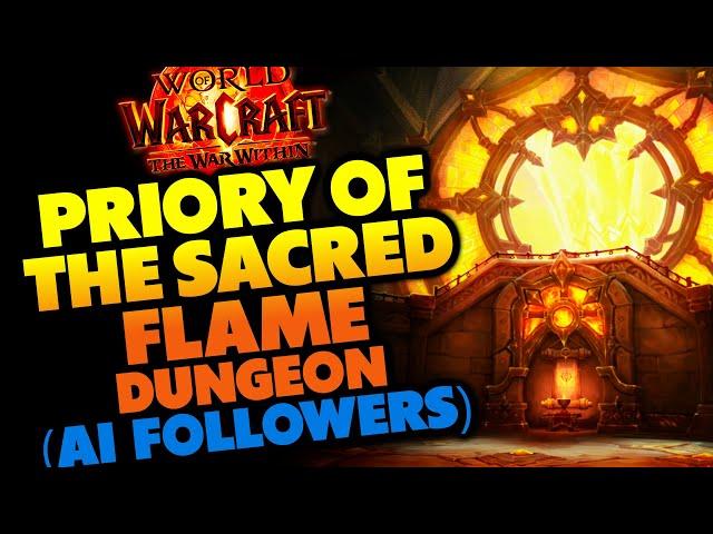 Priory of the Sacred Flame dungeon with AI Followers