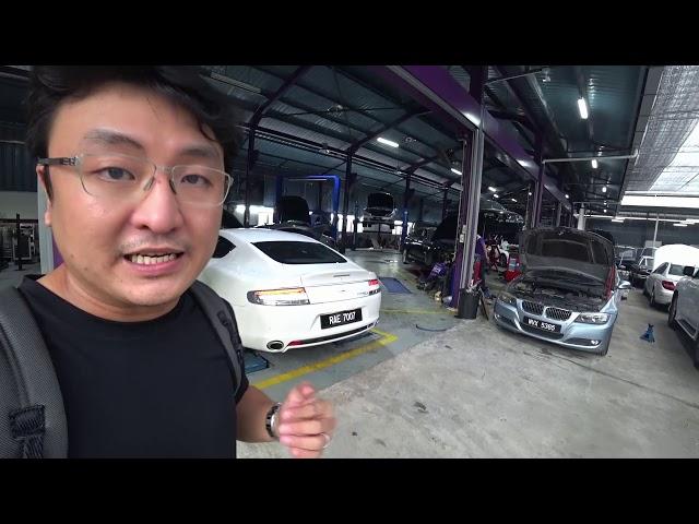 Prestige Car Care inspects my Aston Martin Rapide S for Evoclub Extended Warranty | Evomalaysia.com