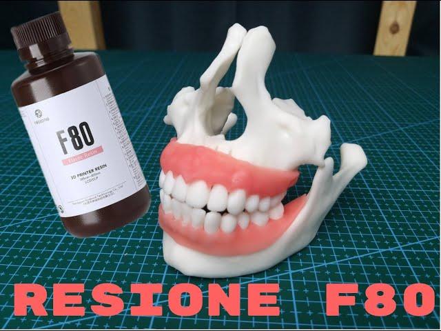 Resione F80 обзор на фотополимерную смолу.