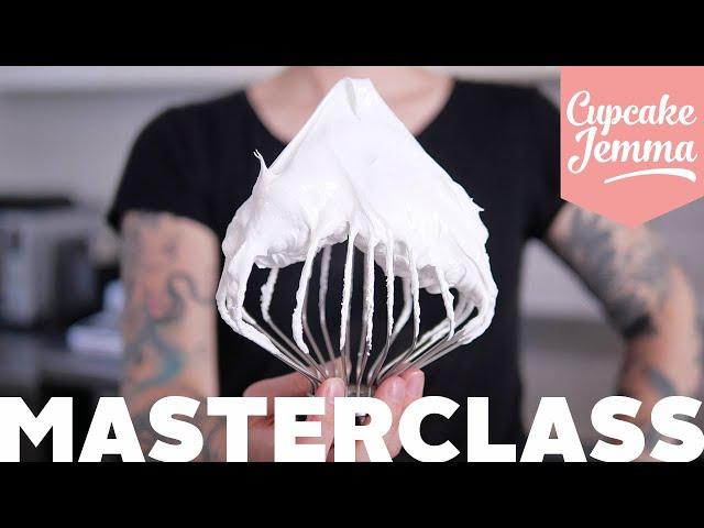 THE SECRET To Perfect Meringues Tutorial & How-To | 3 Way Meringue Masterclass | Cupcake Jemma