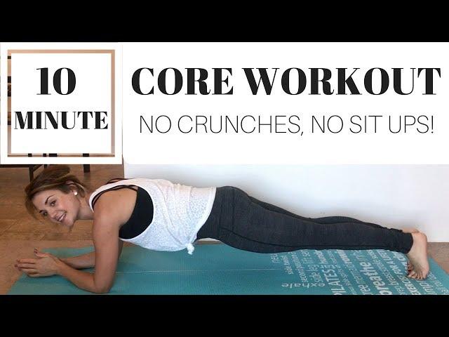 CORE WORKOUT: 10 MINUTES: NO CRUNCHES!