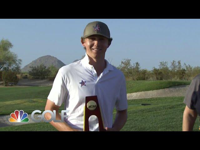 Highlights: Vanderbilt's Gordon Sargent wins NCAA Men's Individual Golf Championship | Golf Channel