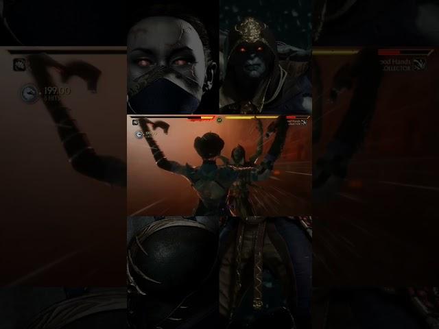 signature moves KITANA & KOLLECTOR #MK11