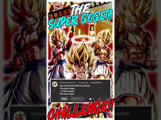 The SUPER GOGETA Challenge?! Using Super Gogeta in Dragon Ball Legends