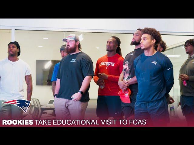 Rookies Visit FCAS to Learn What It Means to Stand Up to Jewish Hate | Patriots