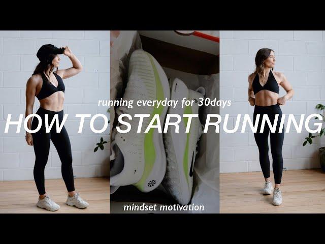 HOW TO START RUNNING + RUNNING EVERYDAY VLOG | mindset motivation |