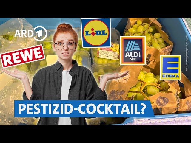 Wie stark sind Weintrauben aus dem Supermarkt aktuell mit Pestiziden belastet? | Markt WDR