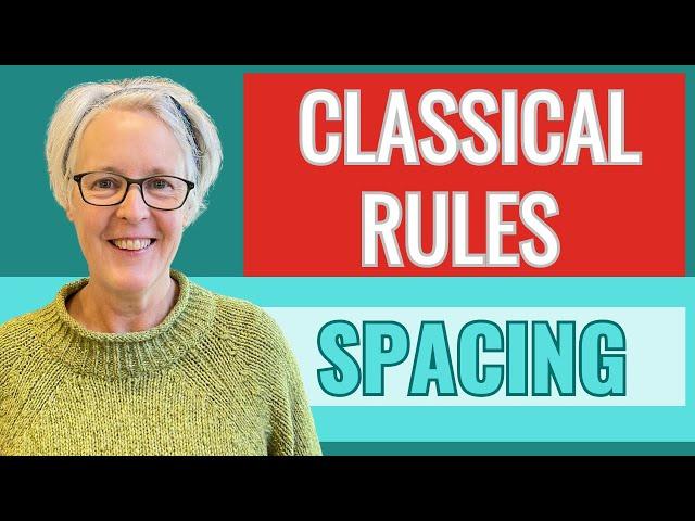 THE CLASSICAL RULES OF MOSAIC MAKING  - How to Space your Tiles