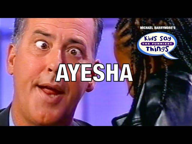 FULL INTERVIEW Ayesha - Kids Say the Funniest Things - Michael Barrymore