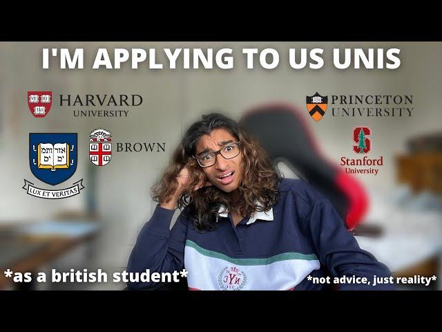 UPDATE: I'm applying to US unis as a UK student! | help me :/