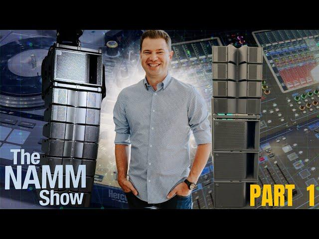 NAMM'24 - Pro Audio Part 1: Walk Thru