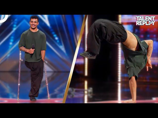 Simon Gives 12/10 to Bboy Samuka’s Moves! | AGT 2024