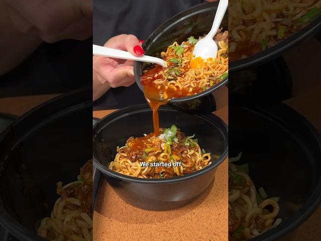 Birria Ramen at the Food Court