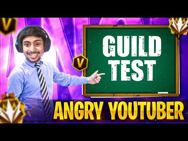 ANGRY YOUTUBER GUILD TEST  ANGRY  YOUTUBER TOP 1  #nonstopgaming #freefirelive #rai ⭐ #rggamer