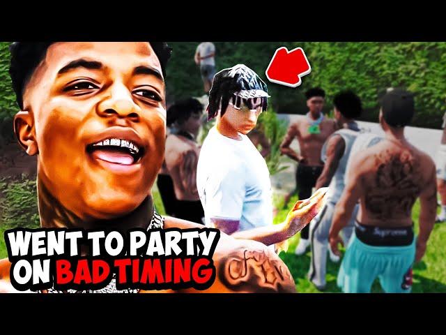 Yungeen Ace Go To A Private House Party On BAD Timing*HE SEEN THE OPPS*| GTA RP | Last Story RP |