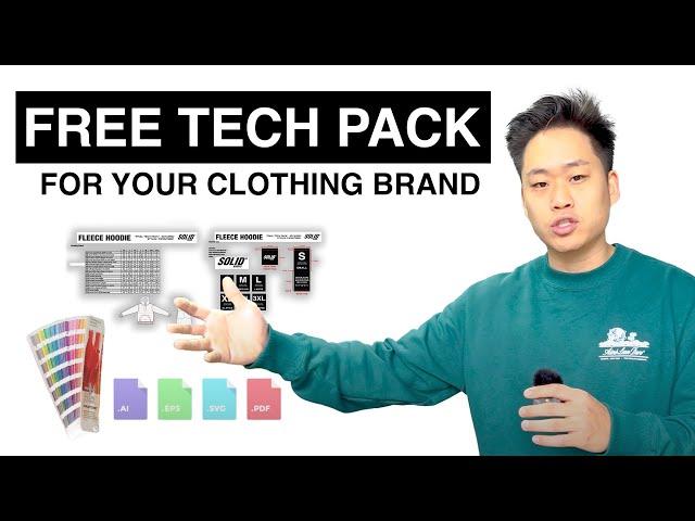 HOW TO MAKE A TECH PACK FOR YOUR CLOTHING BRAND