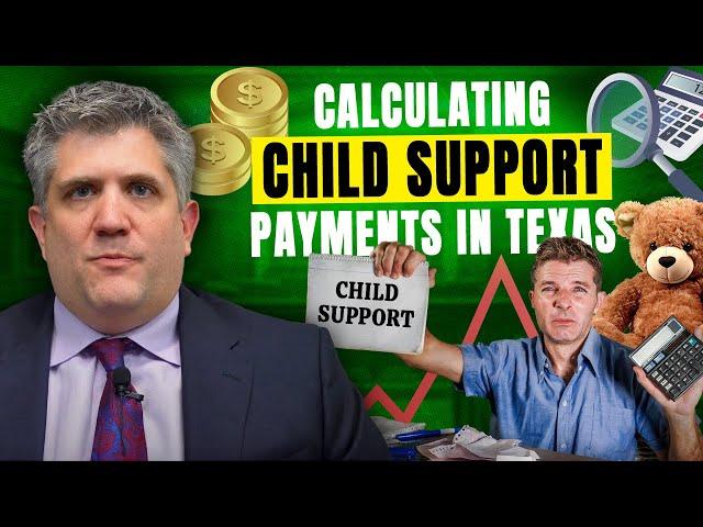 Calculating Child Support Payments In Texas