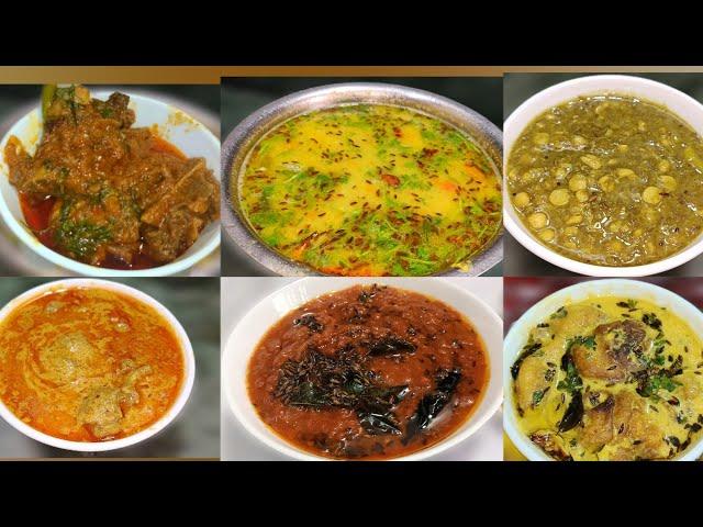 Monday To Saturday Hyderabadi Lunch Recipes| Hyderabadi Lunch Recipes Monday To Saturday