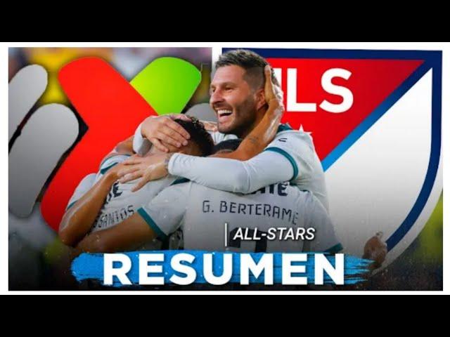 MLS vs LIGA MX | GAME ALL-STARS 2024 | RESUMEN Y GOLES |