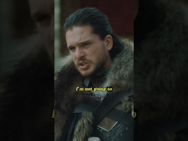 Jon Snow: When Enough People Make False Promises | Game of Thrones #quotes #gameofthrones #shorts