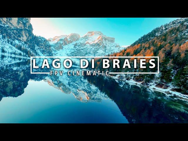 IL LAGO di BRAIES come NON LO AVETE MAI VISTO | Cinematic FPV • Dolomiti