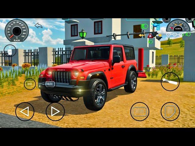 4x4 Mahindra Thar Driving In Indian Vehicles Simulator 3D _ Car Game Android Gameplay