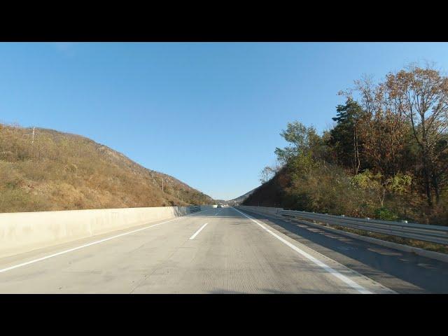 Highway Driving (No Talking, No Music) - Seoul to Busan, Korea