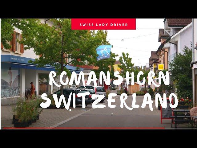 Short Walk Around Romanshorn Switzerland on a Saturday Morning.