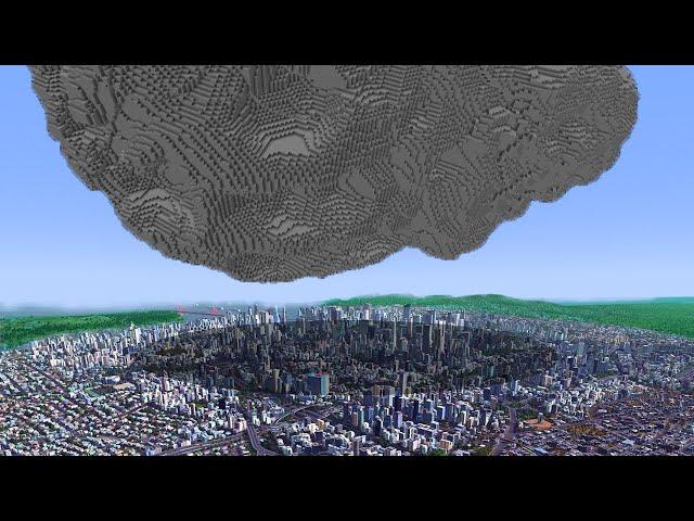 Minecraft Players Simulate The End Of The World