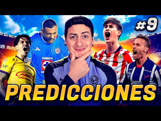  ¡MIS PREDICCIONES DE LA JORNADA 9 LIGAMX! 