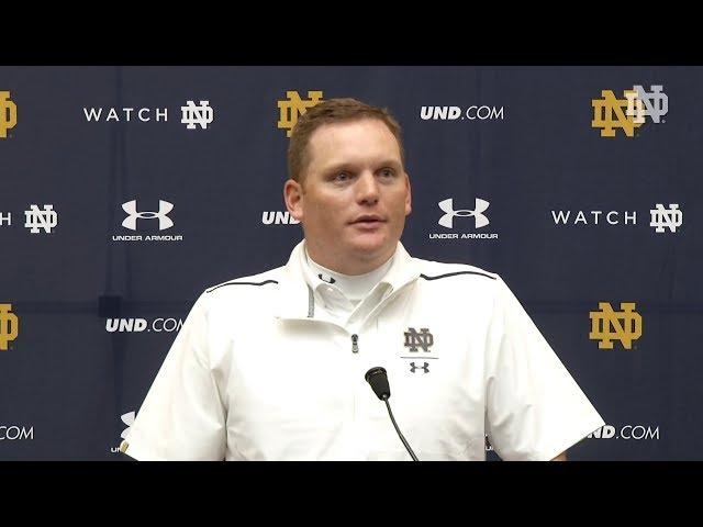 @NDFootball | Chip Long Media Day Press Conference (8.21.19)